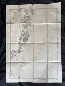 JAPANESE NO.716 MAP OF THE CAPE PADARAN TO VAN FONG …