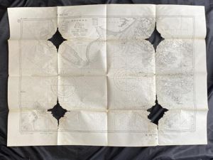 (WAS £30) JAPANESE NO.750 MAP OF SHONAN STRAIT