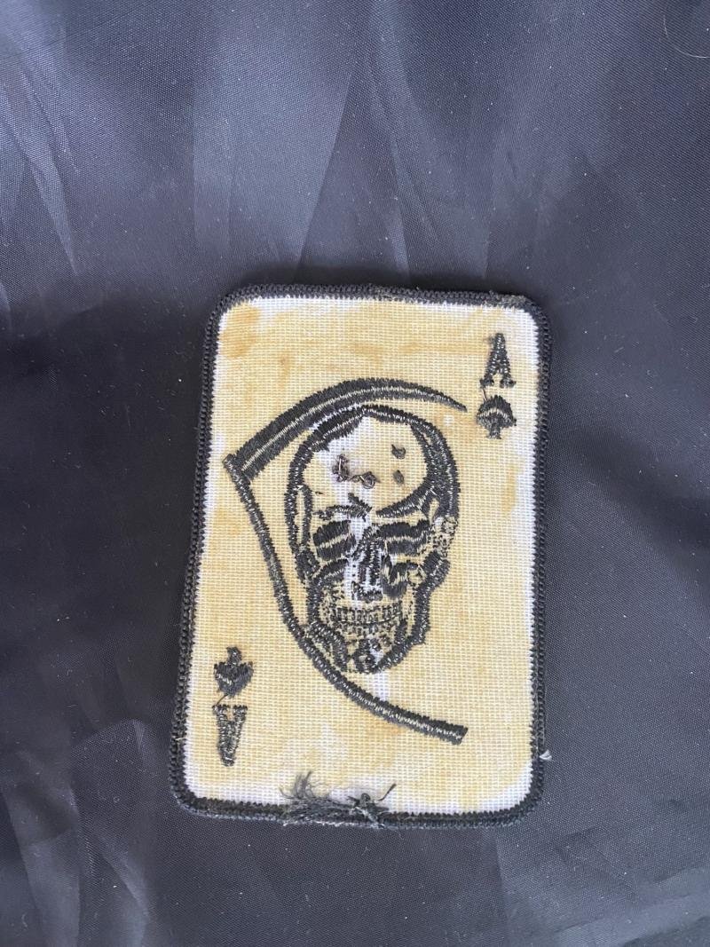REPRODUCTION ACE OF SPADES DEATH CARD — image 2