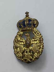 WW2 ITALIAN AIR FORCE CAP BADGE