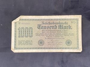 1000 MARK REICHSBANKNOTE