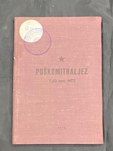 (Was £20) SERBIAN M72 7.62 MACHINE GUN MANUAL