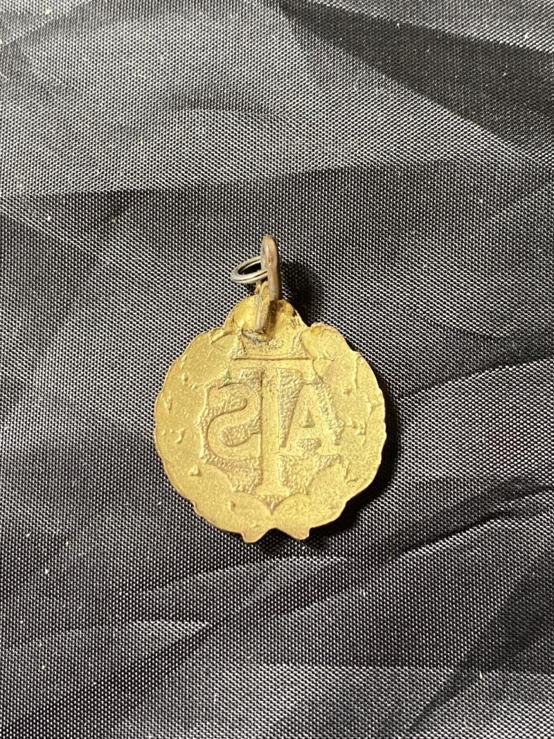 BRITISH ATS ENAMEL BADGE — image 2