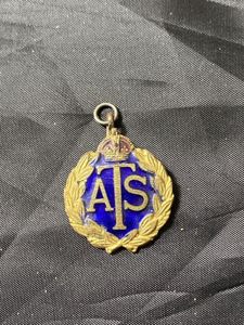 BRITISH ATS ENAMEL BADGE