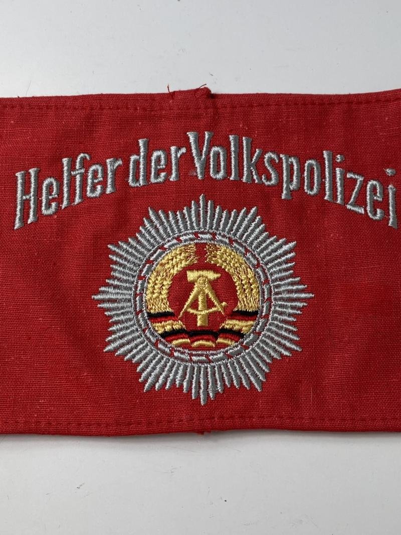 EAST GERMAN POLICE ARMNBAND — image 2
