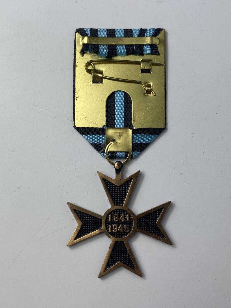 REPRODUCTION ROMANIA COMMEMORATIVE CROSS — image 2
