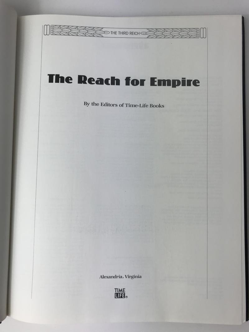 (WAS £20) THE THIRD REICH - THE REACH FOR EMPIRE (HARDCOVER) — image 3