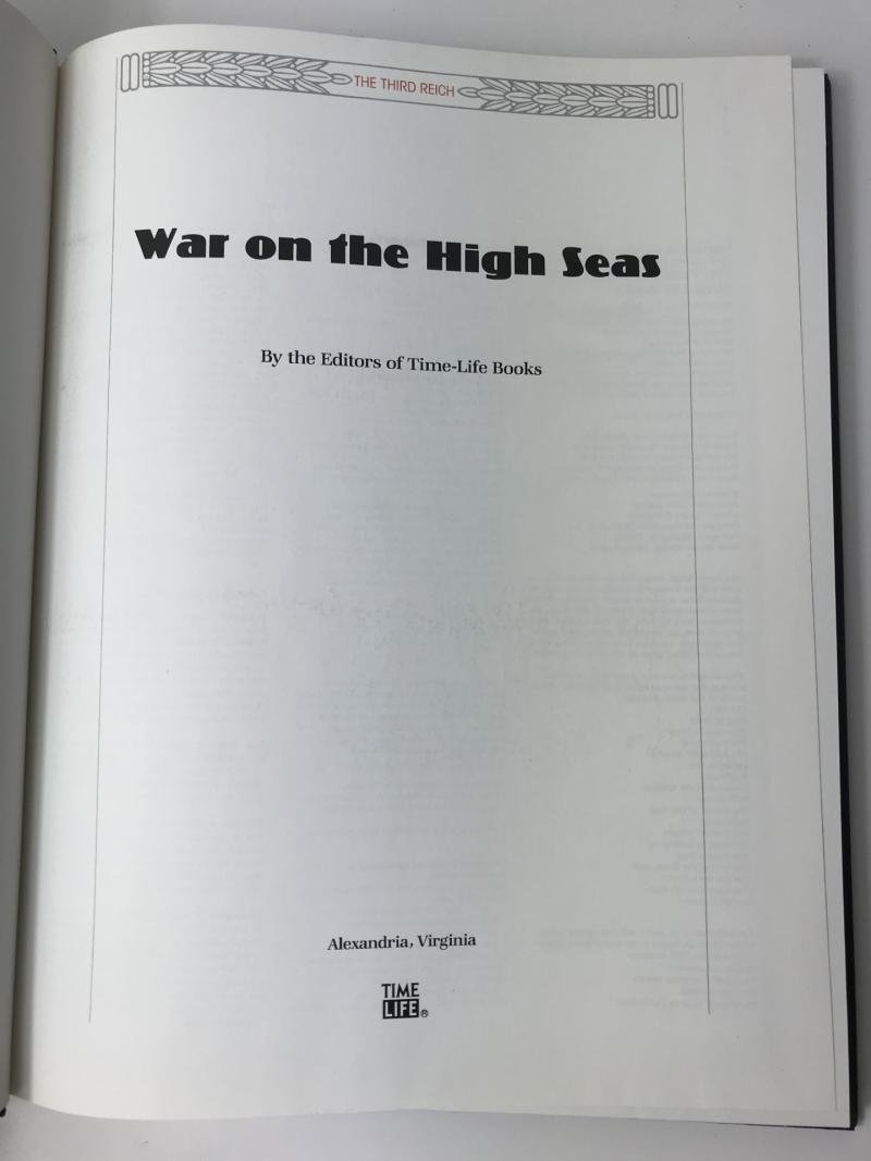 (WAS £20) THE THIRD REICH - WAR ON THE HIGH SEAS (HARDCOVER) — image 2