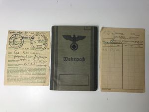 (WAS £50) WW2 GERMAN WEHRPAS