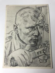 (WAS £20) WW2 GERMAN POSTCARD OF LIEUTENANT SCHUART