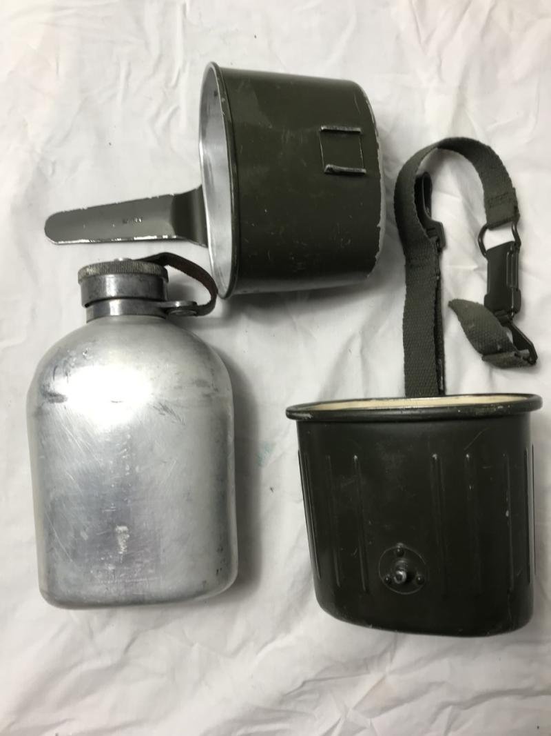 GERMAN ARMY 3 PIECE M59 ALUMINIUM CANTEEN — image 3