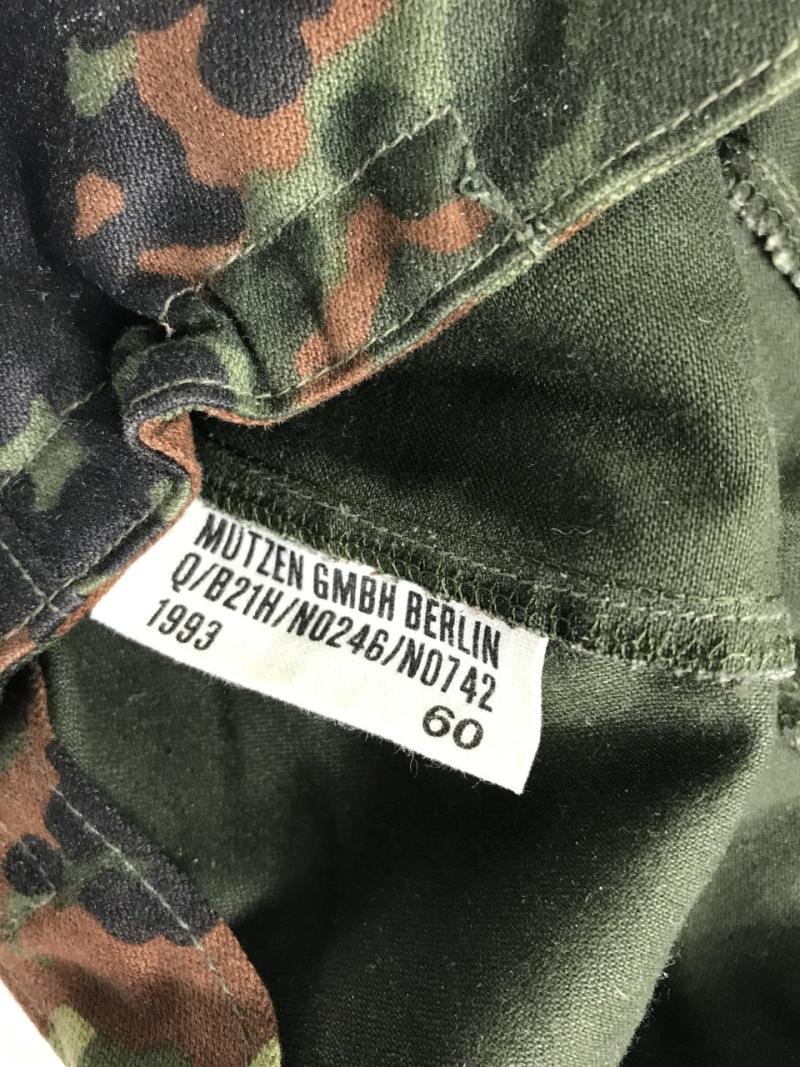 GERMAN ARMY FLECKTARN CAMO CAP — image 3