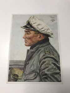 (WAS £25) WW2 GERMAN U-BOAT OF LIEUTENANT CAPTAIN GUNTHER PRIEN