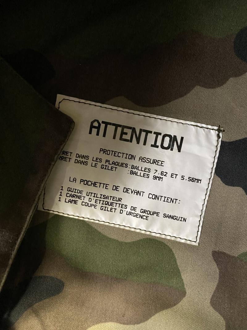 (Was £25) FRENCH BODY ARMOUR — image 4