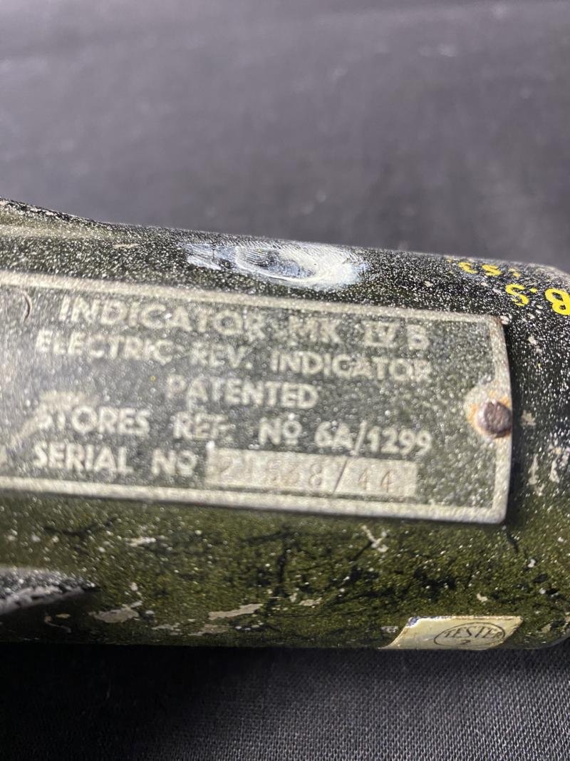 WW2 RAF TACHOMETER RPM INDICATOR MK.IVB GAUGE — image 5