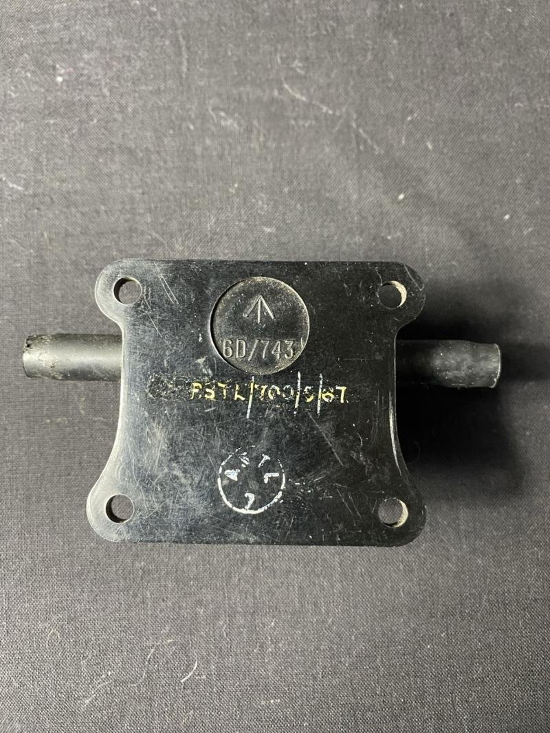 WW2 RAF LANCASTER BOMBER CREW OXYGEN FLOW METER MK.II GAUGE — image 3