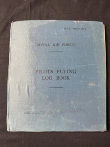 (Was £20) ROYAL AIR FORCE PILOT'S LOG BOOK