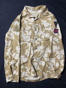 (Was £8) BRITISH ARMY COMMANDO DESERT DPM SHIRT