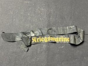 WW2 GERMAN KRIEGSMARINE CAP TALLY
