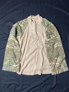 BRITISH ARMY MTP CAMO UNDER ARMOUR SHIRT