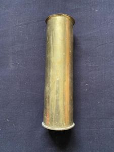 (Was £12) WW2 BRITISH 2PR TRENCH ART SHELL CASE (INERT)