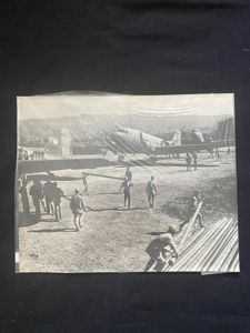 (was £15) PHOTOGRAPH OF U.S PLANES BRINGING PIPES FOR CHINA …