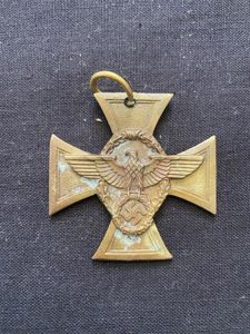 REPRODUCTION WW2 GERMAN POLICE 25 YEAR SERVICE AWARD