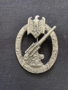 (Was £35) REPRODUCTION WW2 GERMAN ARMY FLAK ANTI-AIRCRAFT BADGE