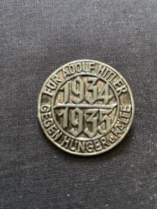 WW2 GERMAN 1934-1935 FUR ADOLF HITLER GEGEN HUNGER KALTE DAY …