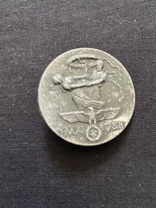 (WAS £15) WW2 GERMAN MAI 1938 DAY BADGE