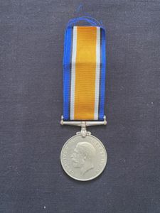 WW1 WAR MEDAL TO 69398 PTE A.HARWOOD 26.CAN. INF.