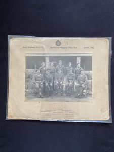 (was £10) 1946 DATED ROYAL ENGINEERS HEADQUARTER COMPANY OFFICE STAFF …