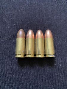 4 X 9MM INERT ROUNDS