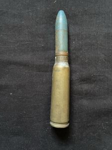 (Was £20) BRITISH 20MM PRACTICE CANNON ROUND (INERT)