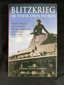 (was £12) BLITZKRIEG IN THEIR OWN WORDS (HARD COVER)