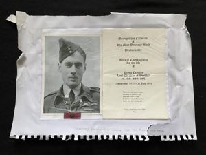 (WAS £450) VICTORIA CROSS BAR WITH THE MOMORIAL AND PICTURE …