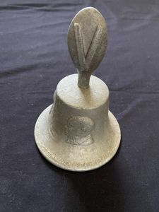 WW2 VICTORY BELL MADE FROM LUFTWAFFE AIRCRAFT