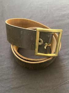 WW2 USMC GARRISON BELT (MALONEY)