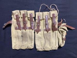 (Was £50) REPRODUCTION WW2 GERMAN MP38/MP40 MAGAZINE POUCHES