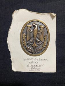 (Was £10) WEST GERMAN ARMY SPECIALIST BADGE