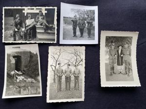 5 X WW2 GERMAN PHOTOS