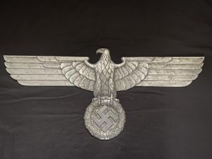 RARE WW2 THIRD REICH 'REICHSBARN' LARGE RAILROAD EAGLE '90CM' BY …