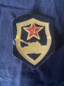 SOVIET ARMOURED TROOPS PATCH