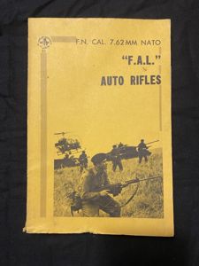 F.N.7.62MM NATO F.A.L. AUTO RIFLES (BOOK)