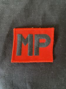 BRITISH ARMY MILITARY POLICE PATCH
