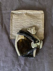 (Was £15) WW2 GERMAN DUST GOGGLES IN ORIGINAL PACKAGING