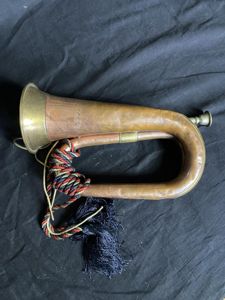 EARLY WW1 BRITISH BOOSEY & CO BUGLE