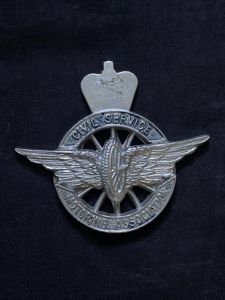 CIVIL SERVICE MOTORING ASSOCIATION BADGE