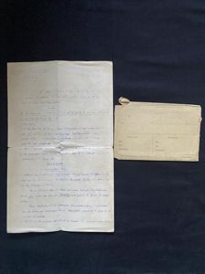(Was £15) WW2 GERMAN LETTER WITH ENVELOPE