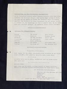 (Was £10) WW2 GERMAN SONGSHEETS AND LETTER
